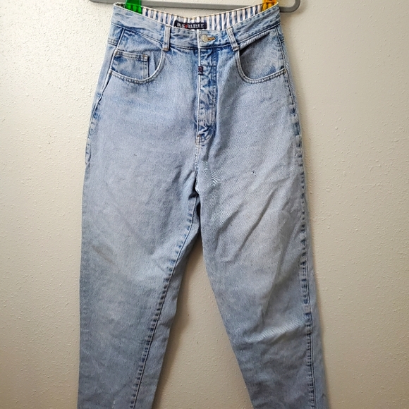 Rare 1990s Vintage Dakota Blue Basics Jeans HighRise Slim Light Wash size 11/12 - Picture 2 of 6